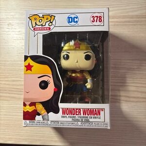 Funko Pop! Heroes Wonder Woman in Red, Blue, and Gold